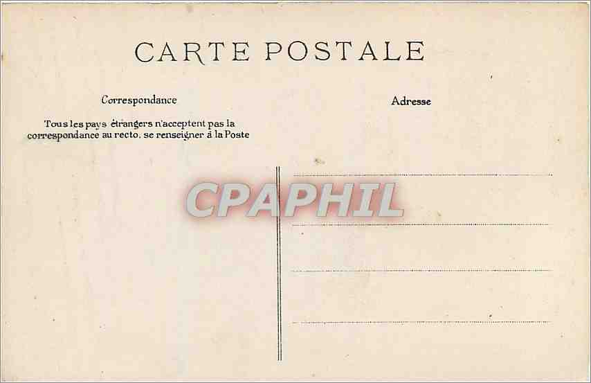 CPA Biskra Depart pour la Fantasia  — Rückseite