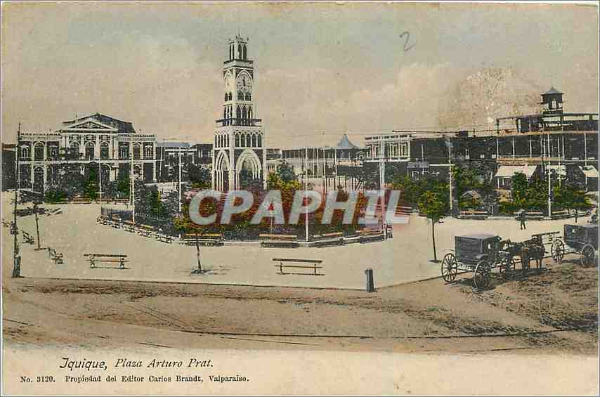 CPA Jquique Plaza Arturo Prat 