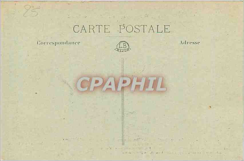 CPA Bassin du Doubs Bassin ou Bassin Louis Philippe  — Back