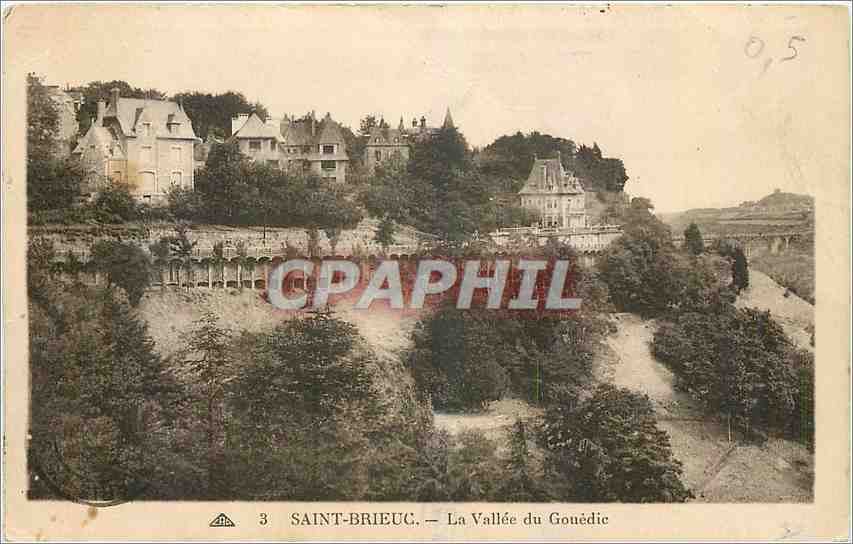 CPA Saint Brieuc La Vallee du Gouedic 