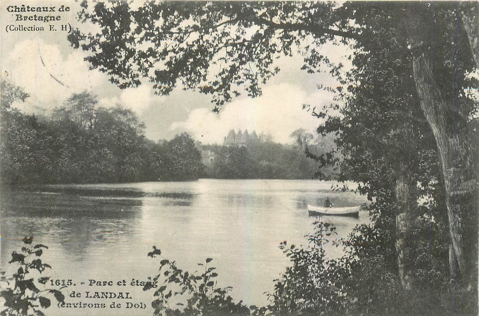 CPA Chateaux de Bretagne Parc et etang de Landal environs de Dol 