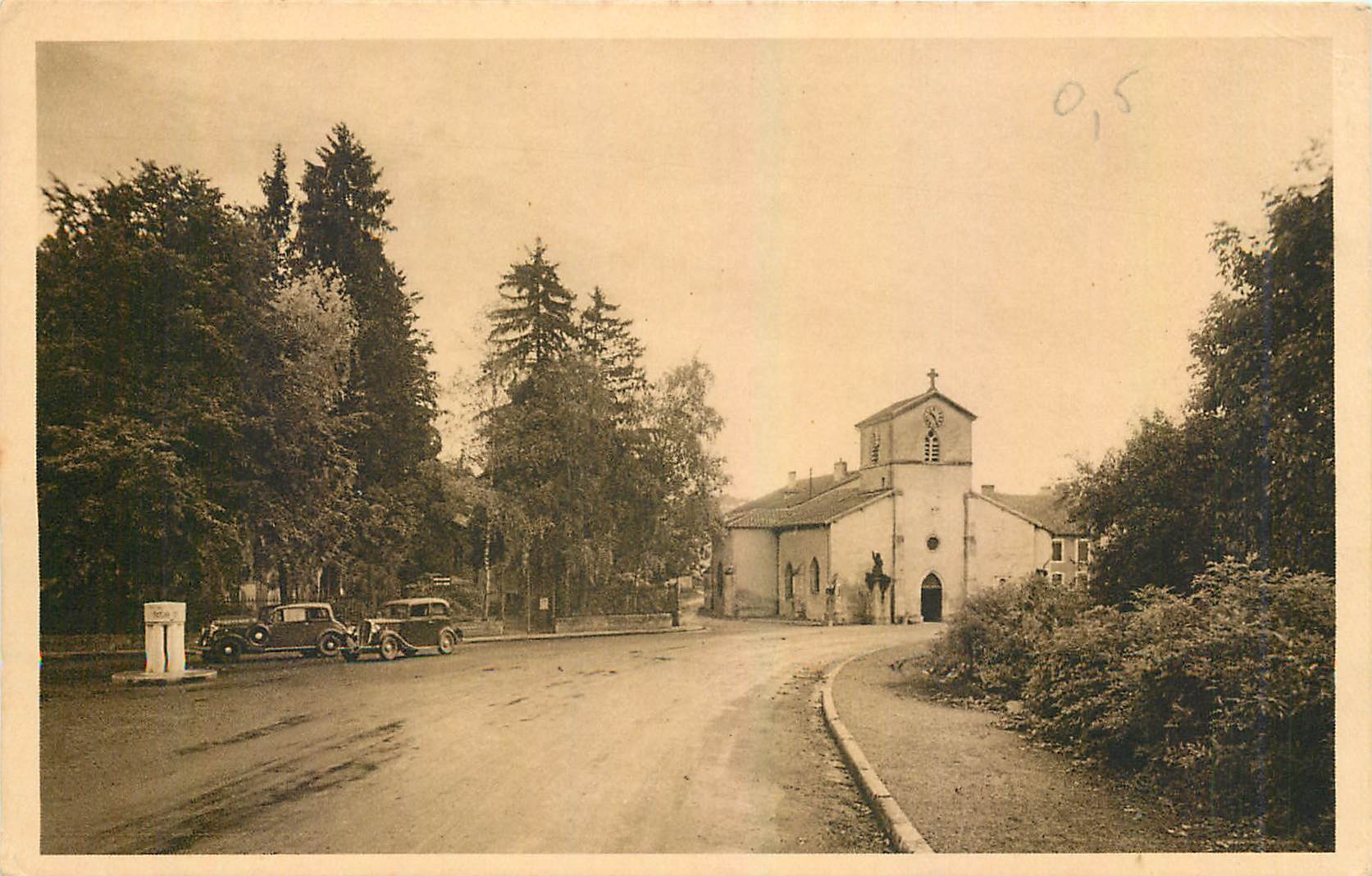 CPA Domremy la Pucelle Arrivee au Village 