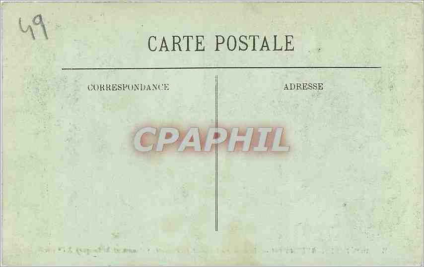 CPA Montreuil Bellay M et L Porte Saint Jean Ouest  — Back