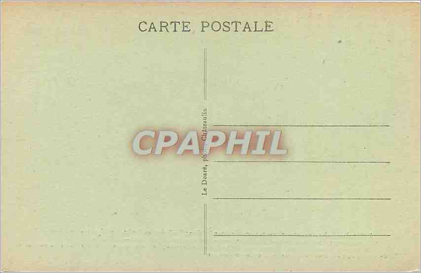 CPA Pleyben Details du Calvaire Cote Nord  — Rückseite