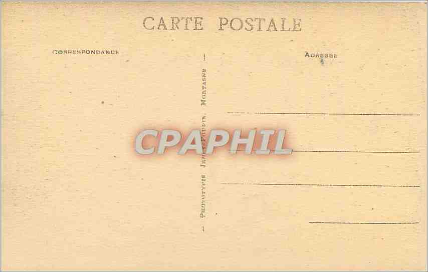 CPA La Rabateliere Vendee La Vierge en pleura  — Back