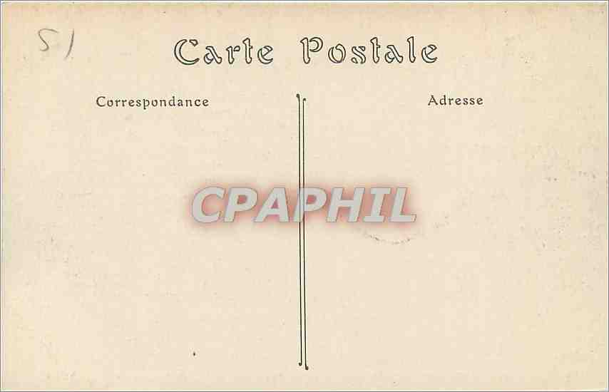 CPA Chalons sur Marne Ecole Nationale des Arts et Metiers  — Verso