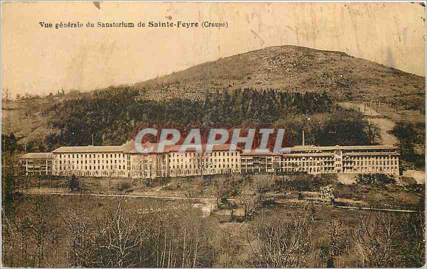 CPA Vue generale du Sanatorium de Sainte Feyre Creuse 