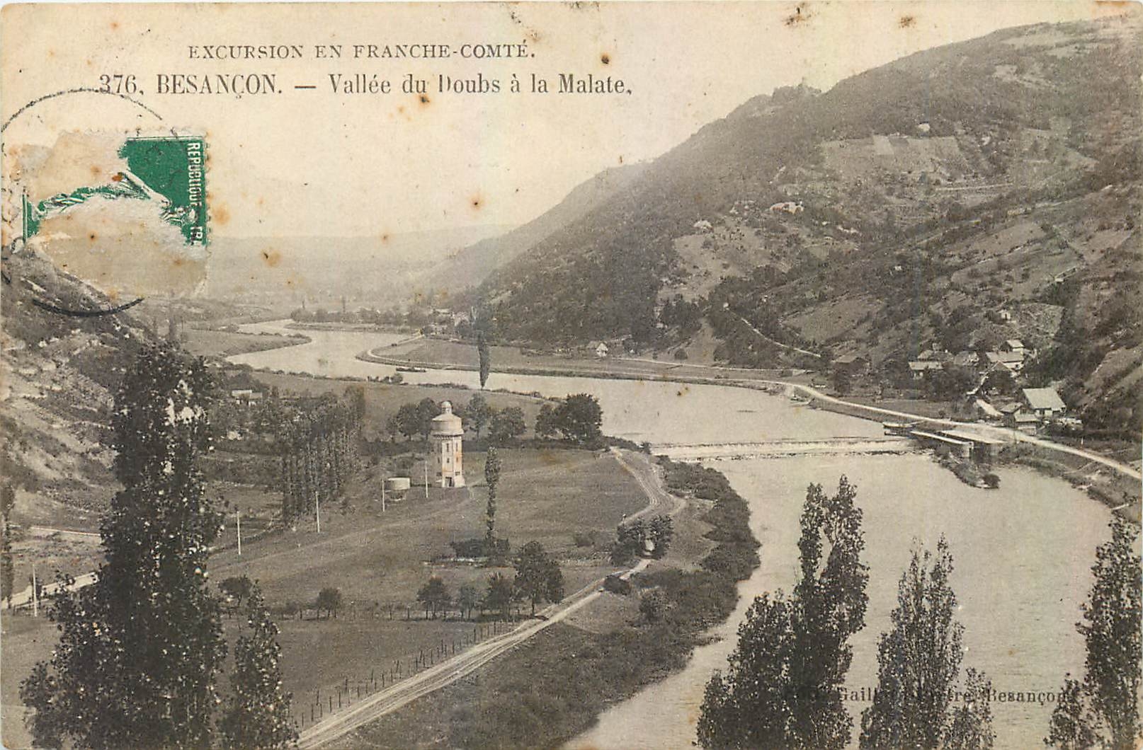 Vallée du Doubs à la Malate — Besançon — Excursion en Franche-Comté, n°376
