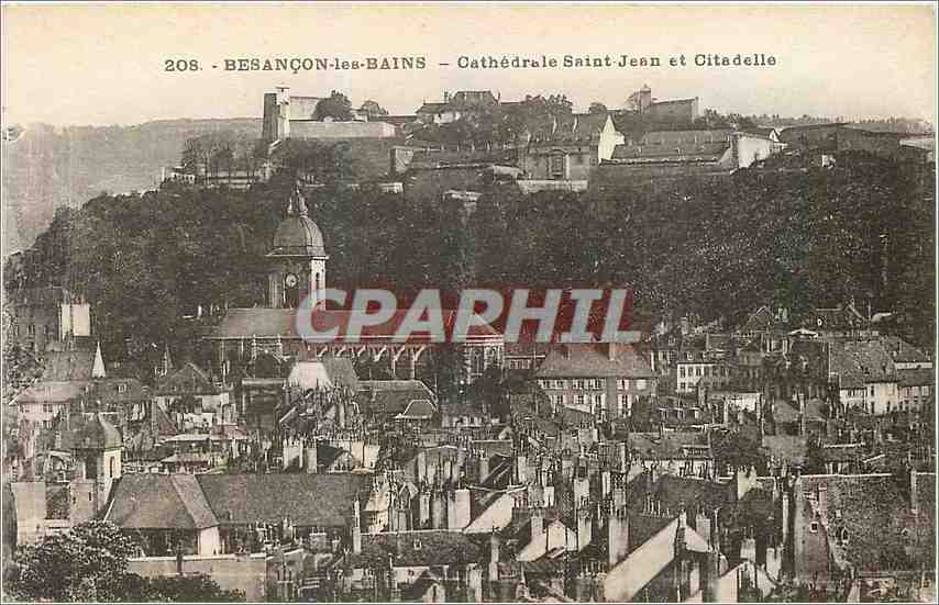 Besançon-les-Bains — Cathédrale Saint-Jean et Citadelle — Éditions C. L. Besançon