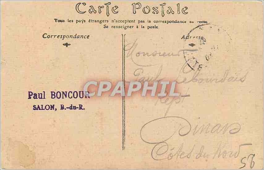 Besançon - Bains Saliges de la Mouillère. Le Casino — Édition 1906 — Reverso