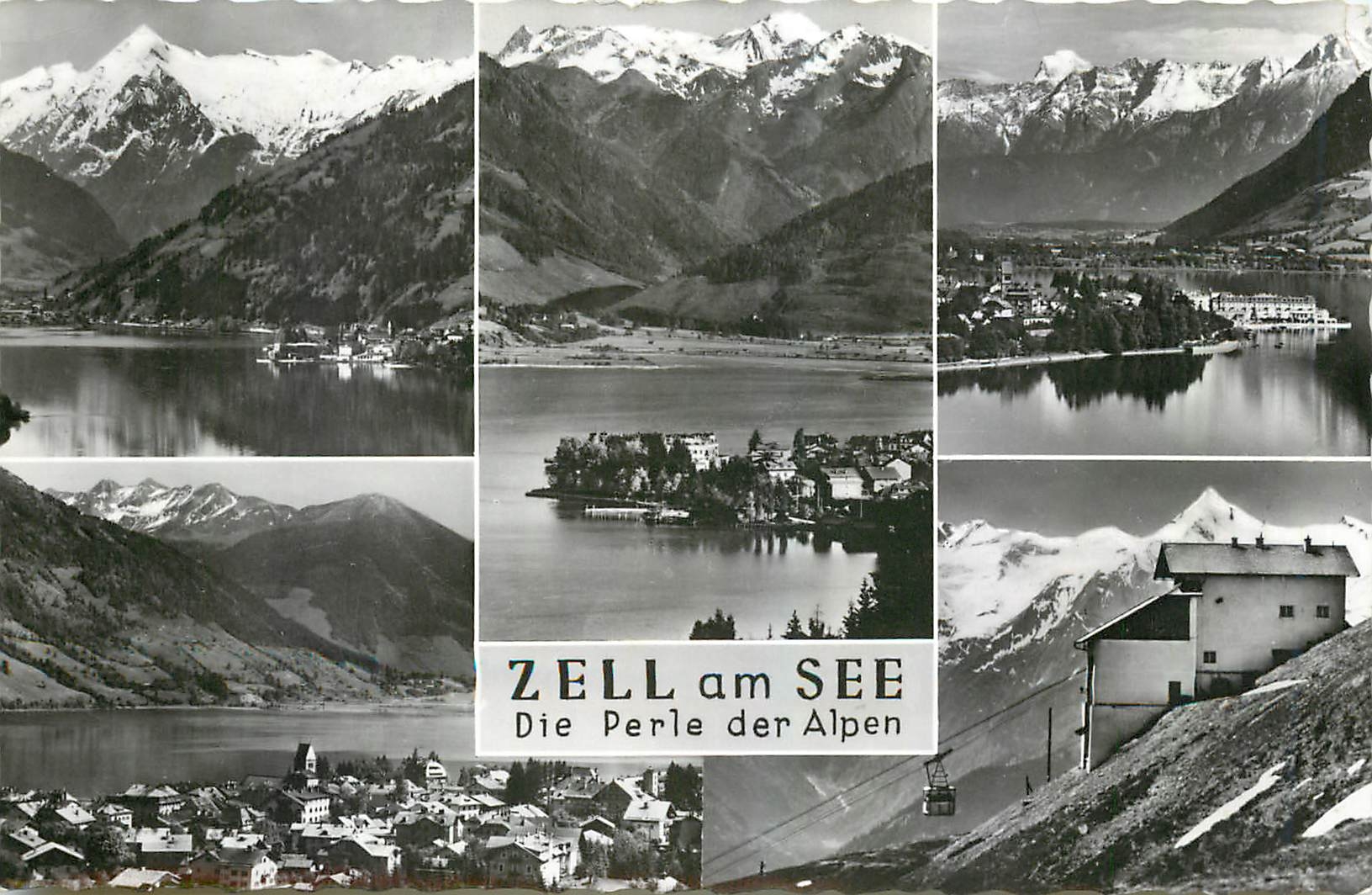 CPM Zell am See Die Perle der Alpen 