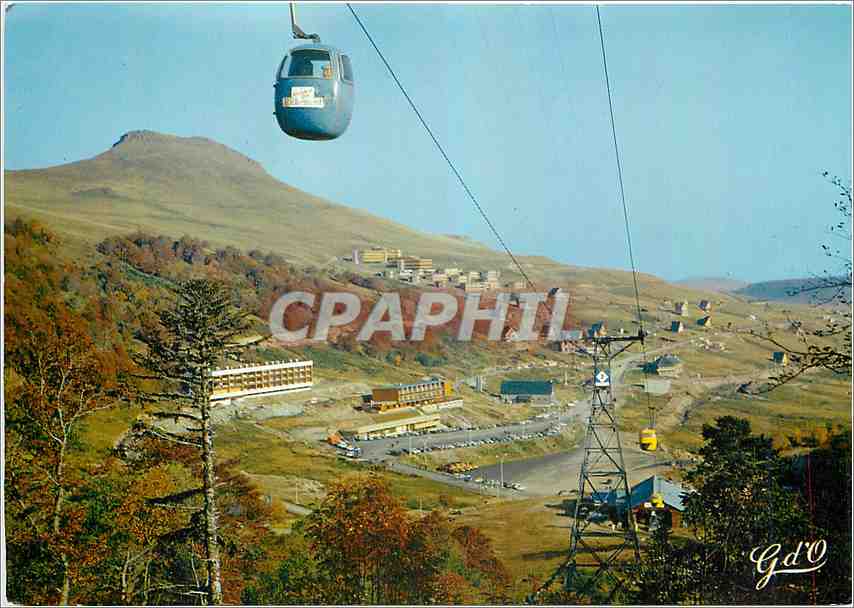 Super-Besse (Puy-de-Dôme) — Vue panoramique Sud-Ouest — Photo G.d'O.-Chrome