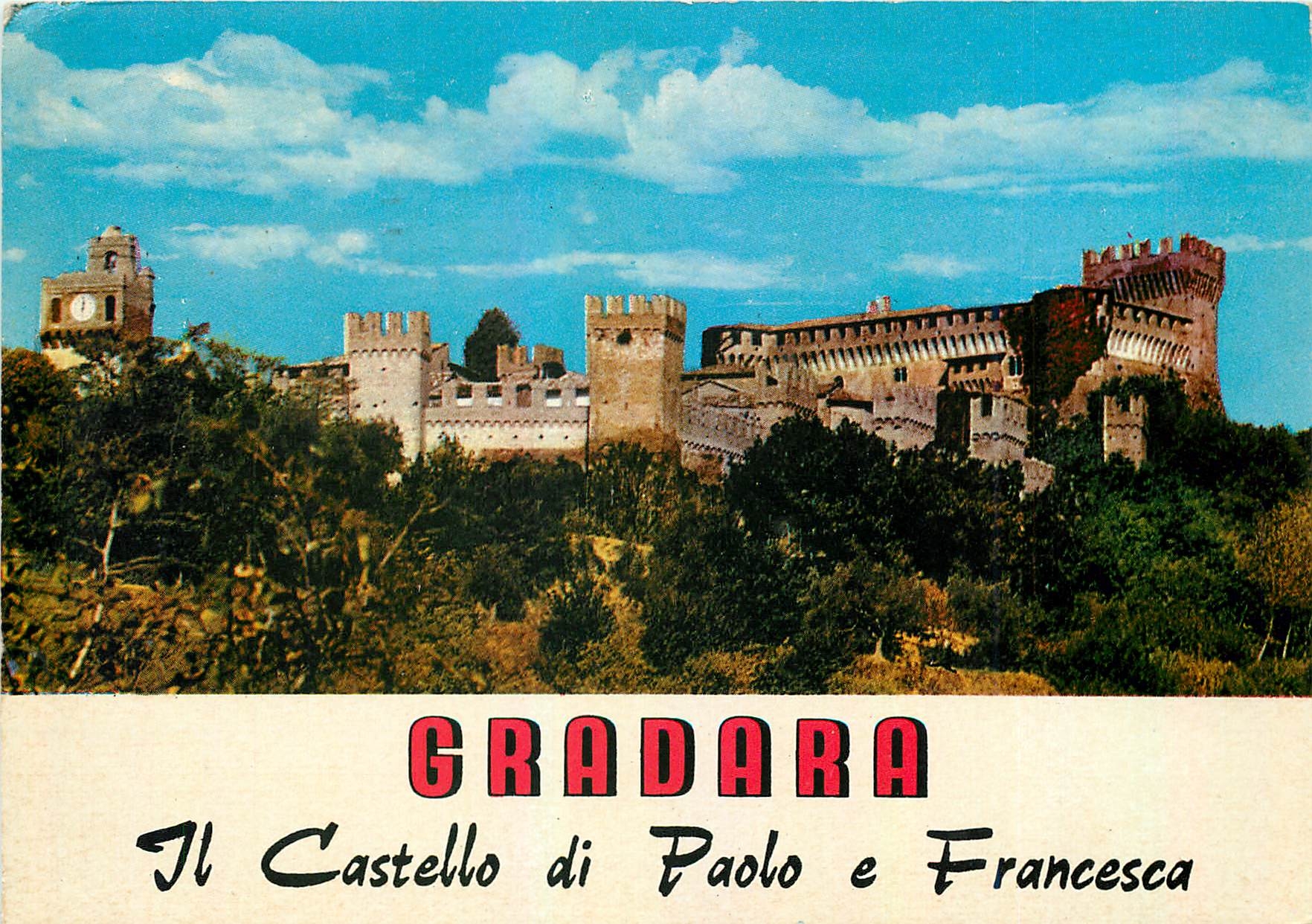 CPM Gradara Ti Castello di Paolo a Francesca 