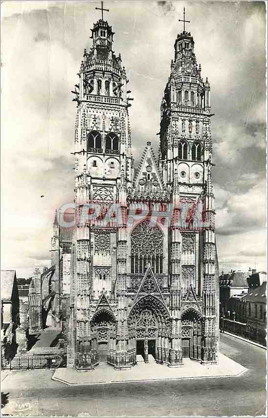 CPM Tours I et L La Cathedrale St Gatien 