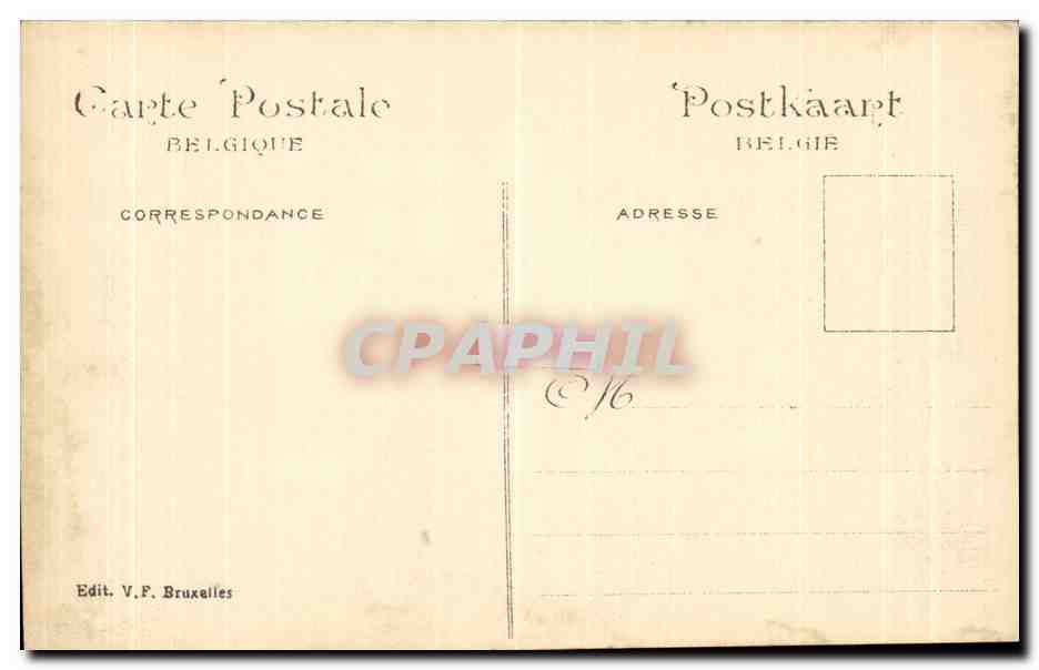 Exposition Universelle Bruxelles-Brussels-Belgique-Belgium-1910- Le Chien Vert-CPA — Rückseite