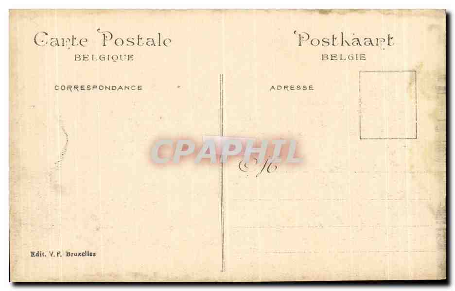 Exposition Universelle Bruxelles-Brussels-Belgique-Belgium-1910- Entree Principale et Bruxelles Kermesse-CPA — Rückseite