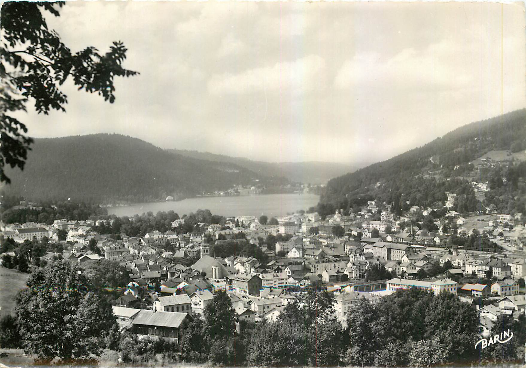 Gérardmer — Allgemeiner Blick von den Goultridos — Verlag Barin, Nr. 4