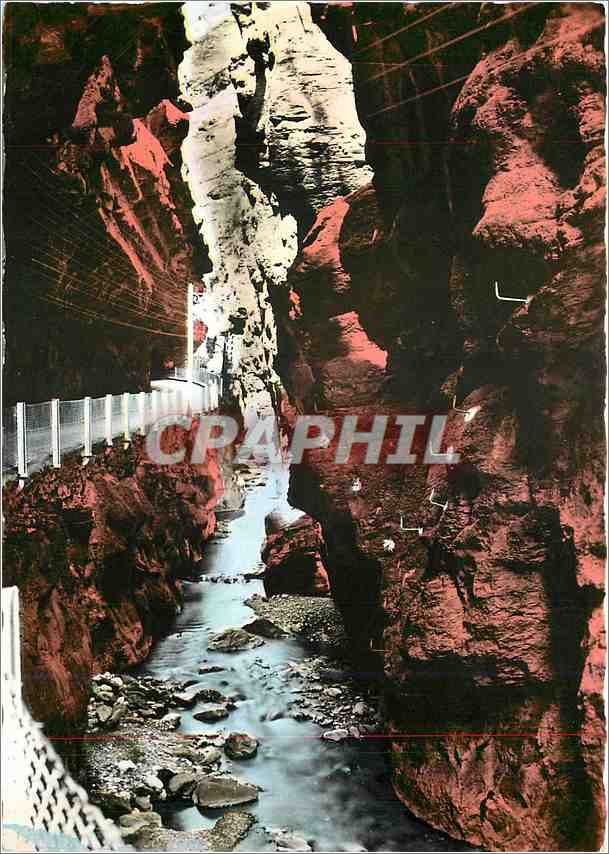 CPM Les Alpes Maritimes La Route des Gorges du Cians a la Grande Clue 