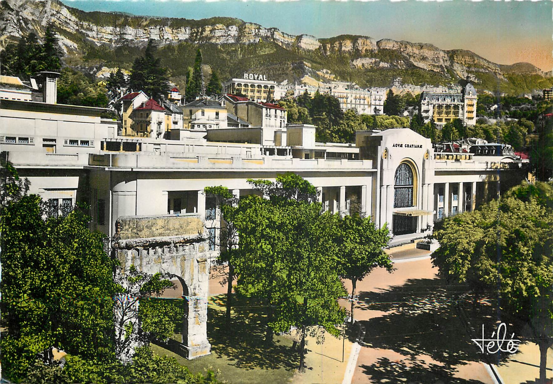 CPM Aix les Bains Etablissement Thermal Mont Revard Arc Campanus 