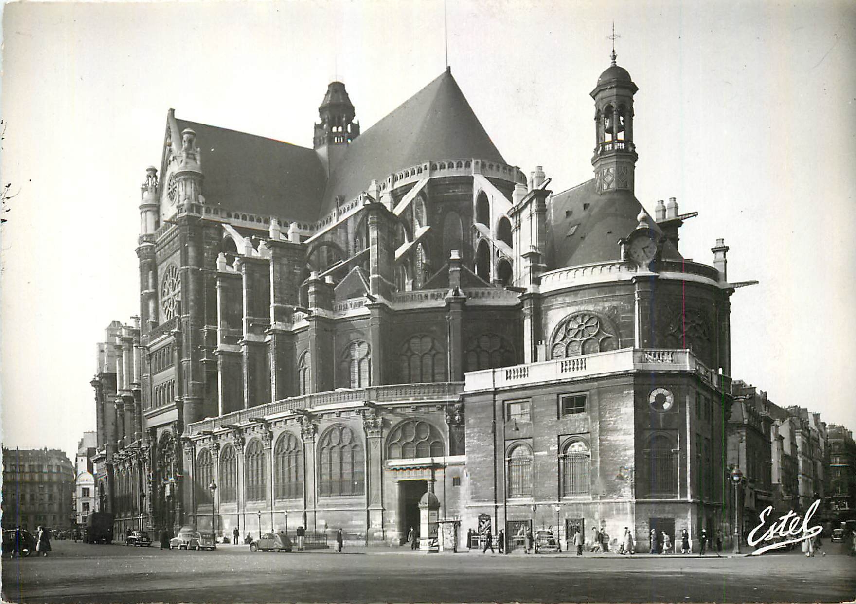 CPM Paris Eglise Saint Eustache 