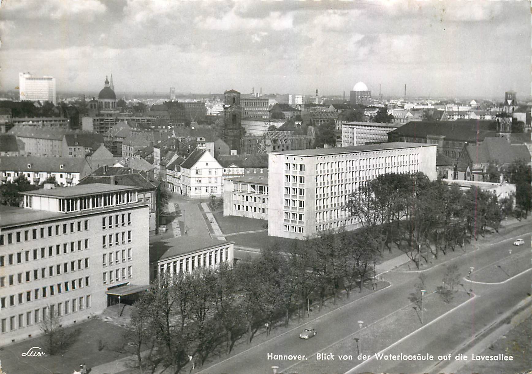 CPM Hannover Blick von der Waterloosaule auf die Lavesallee 