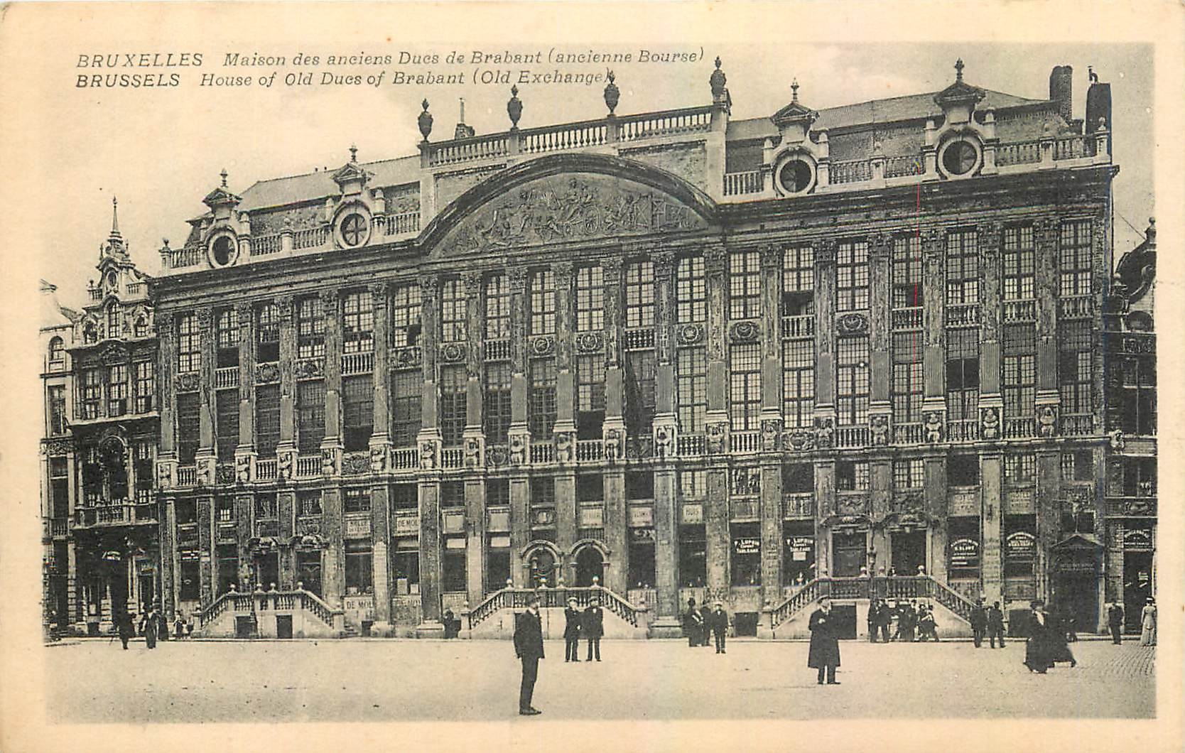 Bruxelles - Maison des anciens Ducs de Brabant (ancienne Bourse) — éditeur non visible, n° de série non visible