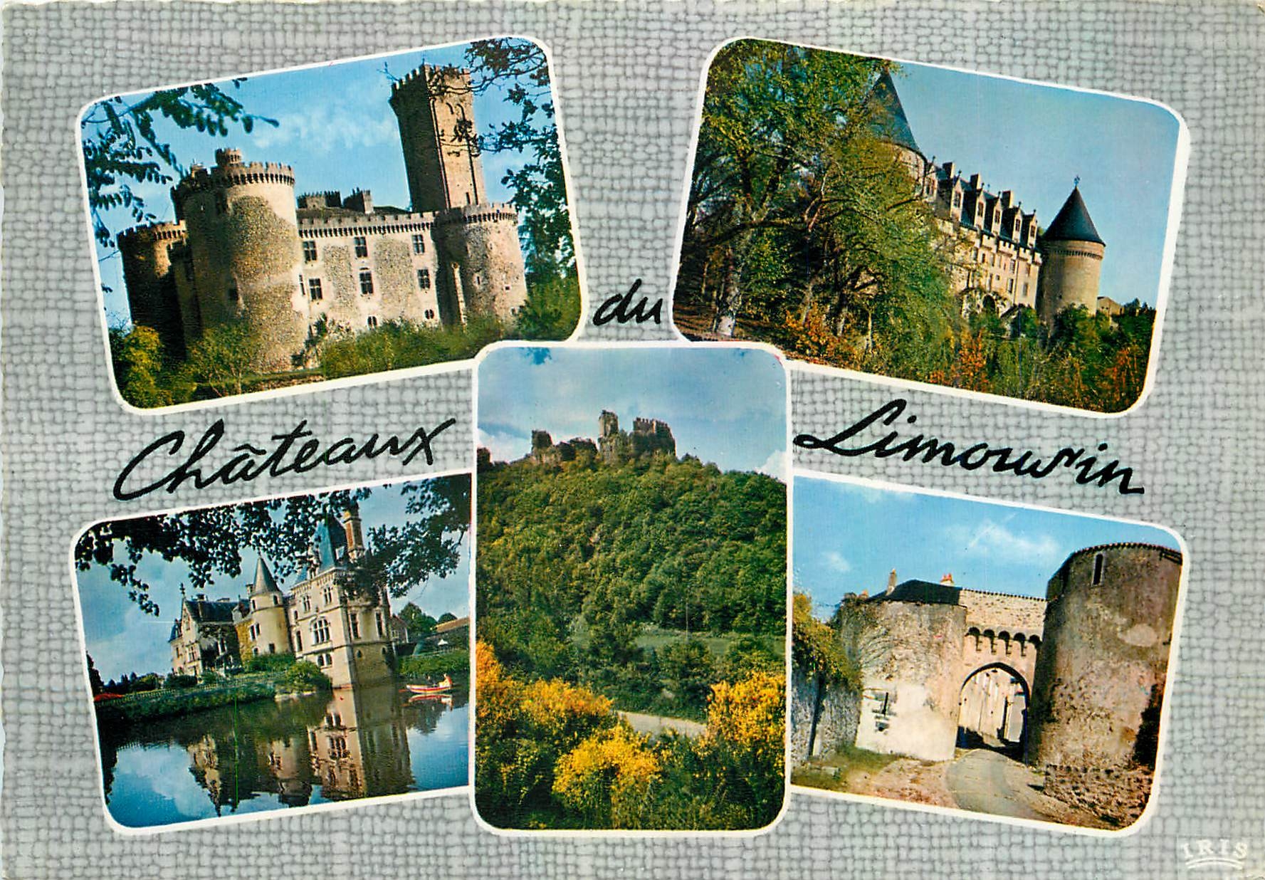 CPM Chateaux du Limousin Montbrun Rochechouart 