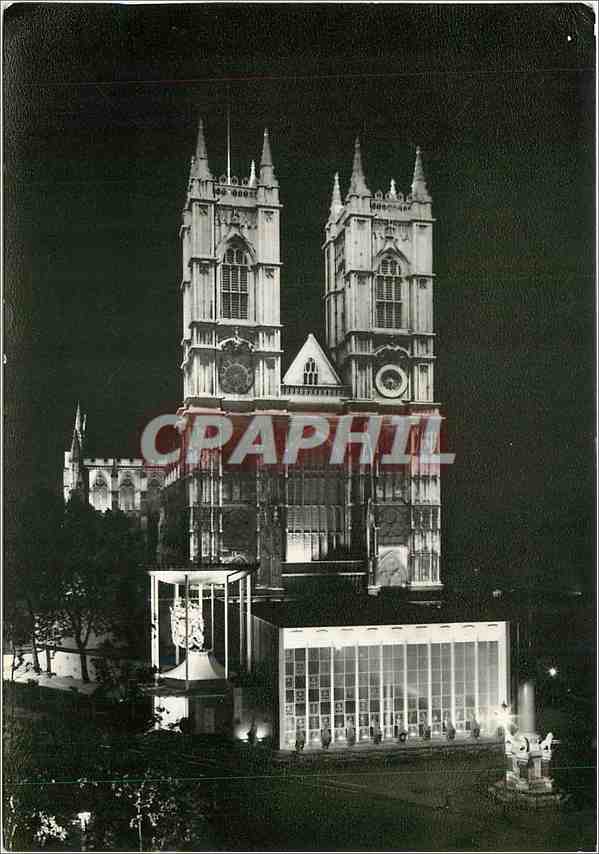 CPM Westminster Abbey with Temporaty Annexe for the Coronation of HM Queen Elizabeth II 