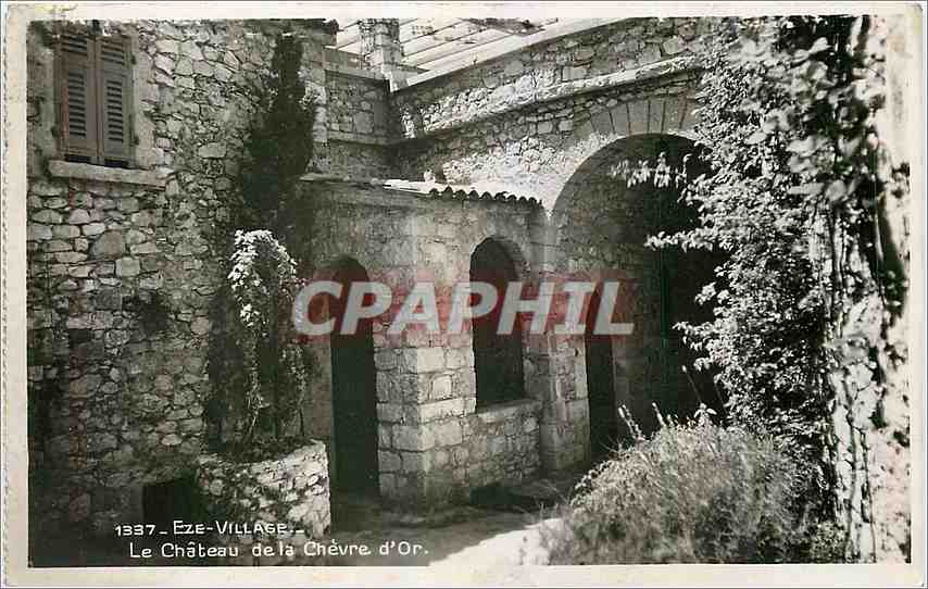 CPM Eze Village Le Chateau de la Chevre d'Or 