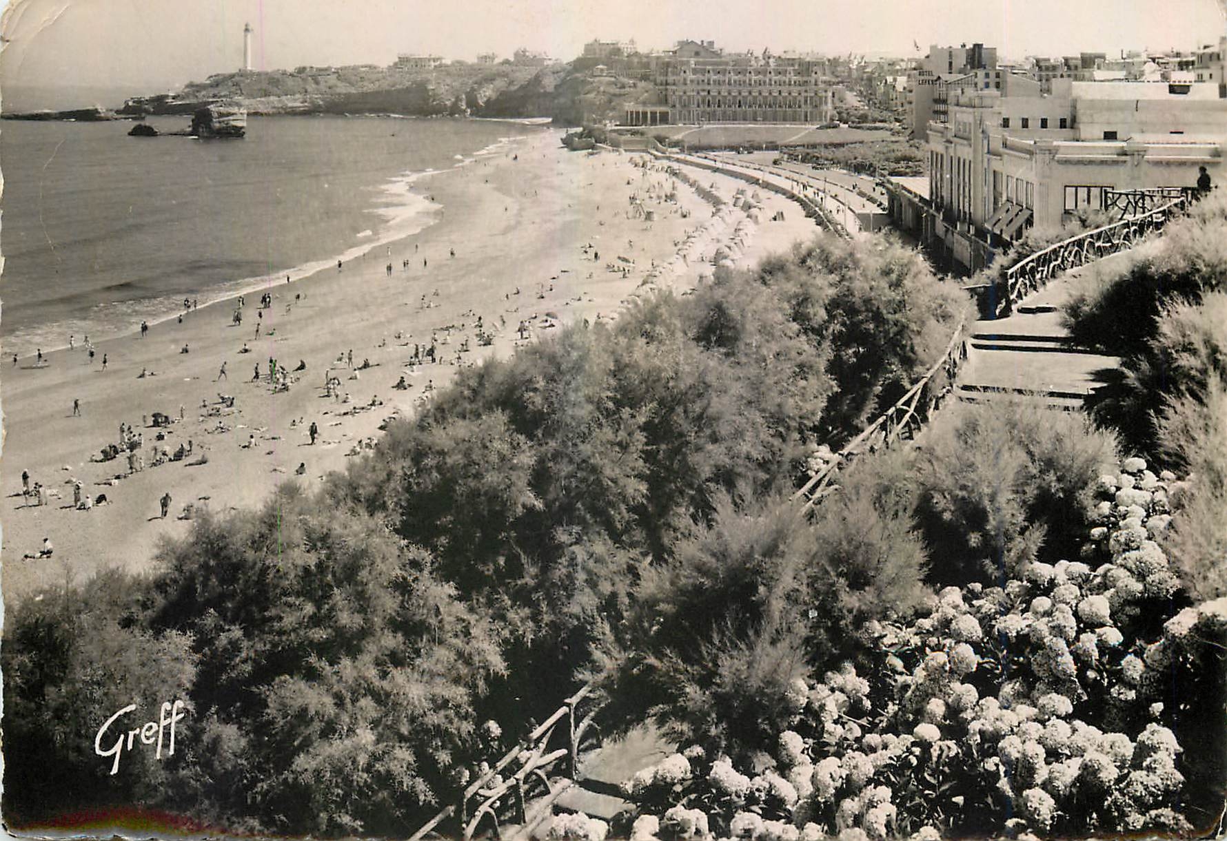 Biarritz — La Grande Plage — Greff