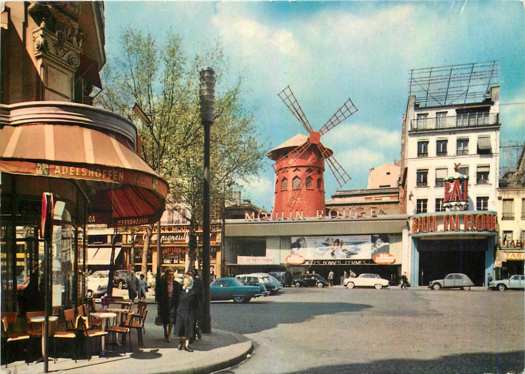 CPM Paris Le Moulin Rouge 