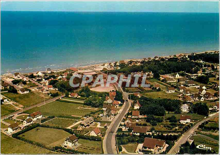 CPM Ver sur Mer Calvados Vue aerienne 