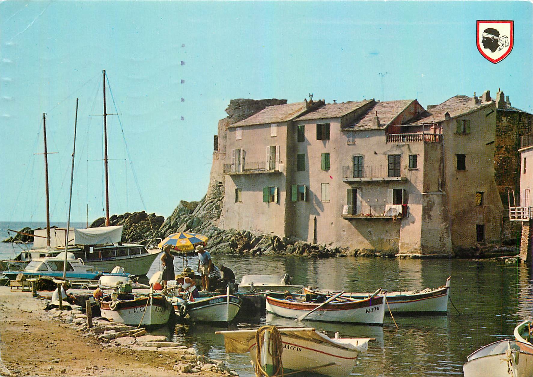CPM Ile d'Amour Erbalunga Cap Corse Le Petit Port Pittoresque 