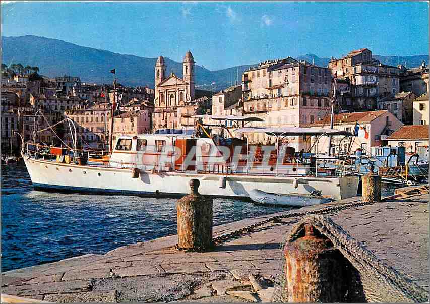 Bastia — Vieux port et cathédrale St-Jean-Baptiste — Editions Kalliste, N° 161