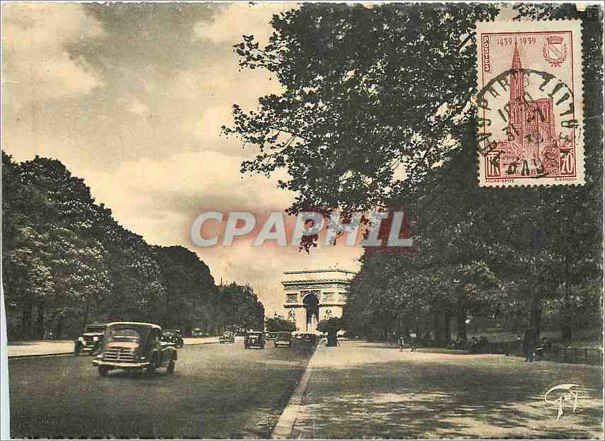 CPM Paris et ses Merveilles Avenue Foch 