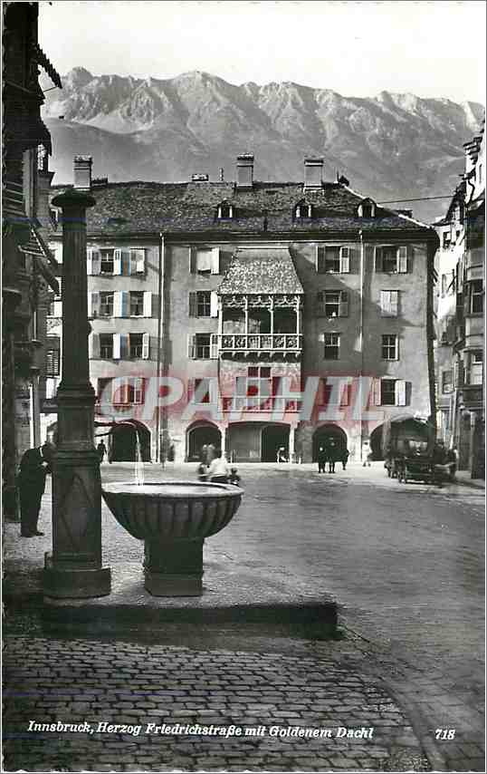 CPM Innsbruck Herzog Friedrichstrasse mit Goldenem Dacht 