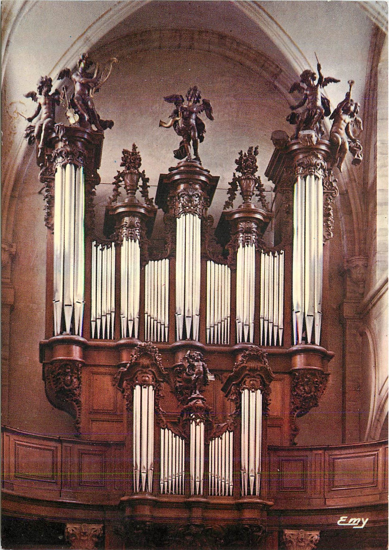Grandes Orgues de l'Église — Abbaye de Mondaye — Emy