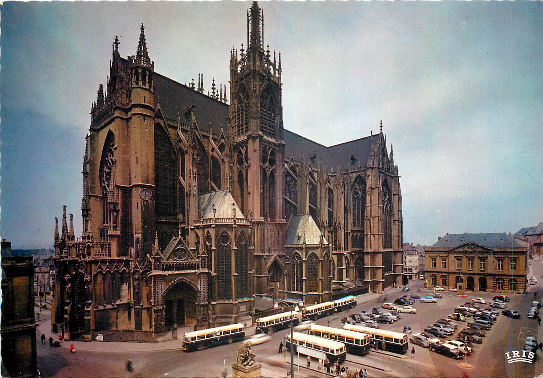 CPM Metz Moselle La Cathedrale 