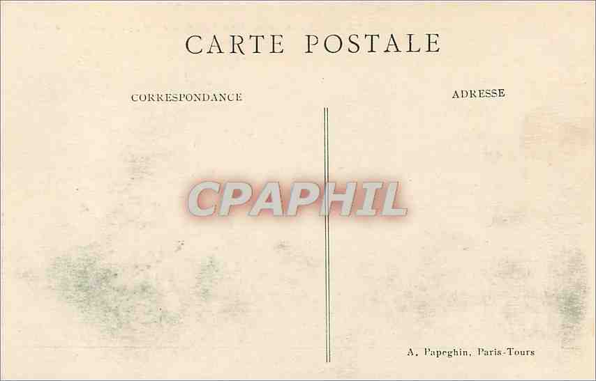 CPA Le Mans Sarthe La Cathedrale  — Rückseite