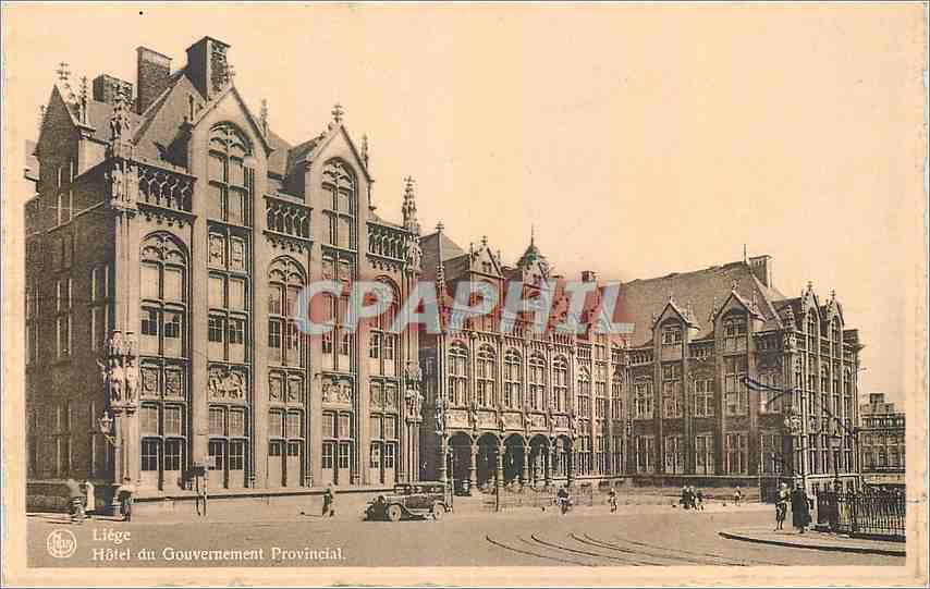 CPA Liege Hotel du Gouvernement Provincial 