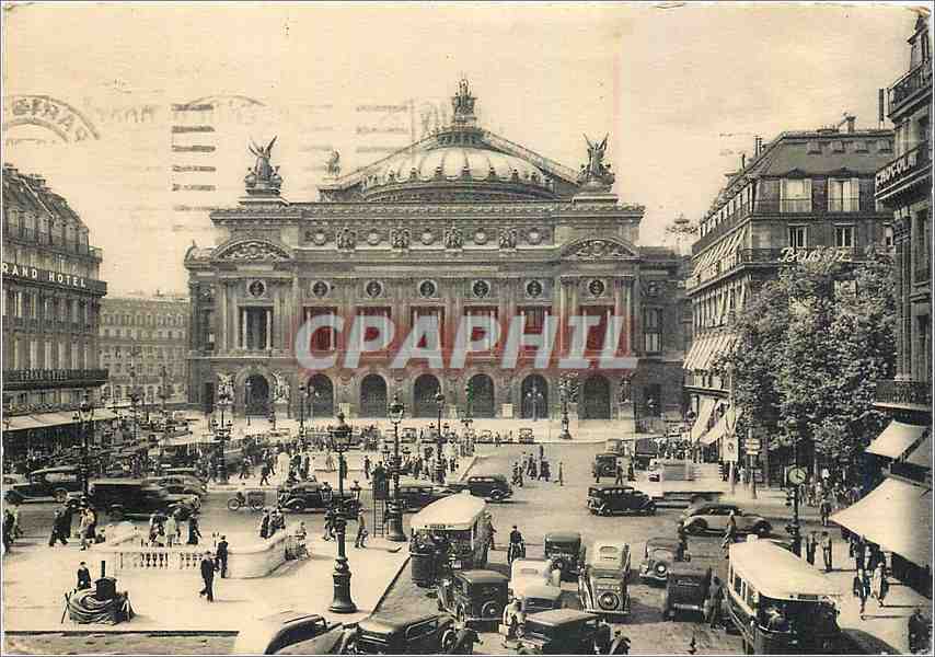 CPM Paris Place de l'Opera 