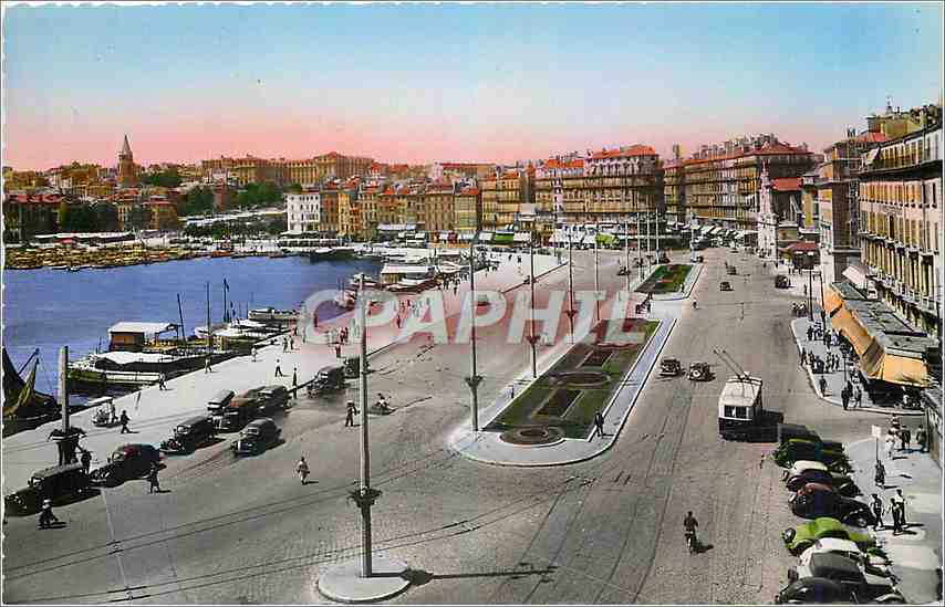 CPM Marseille Quai des Belges 
