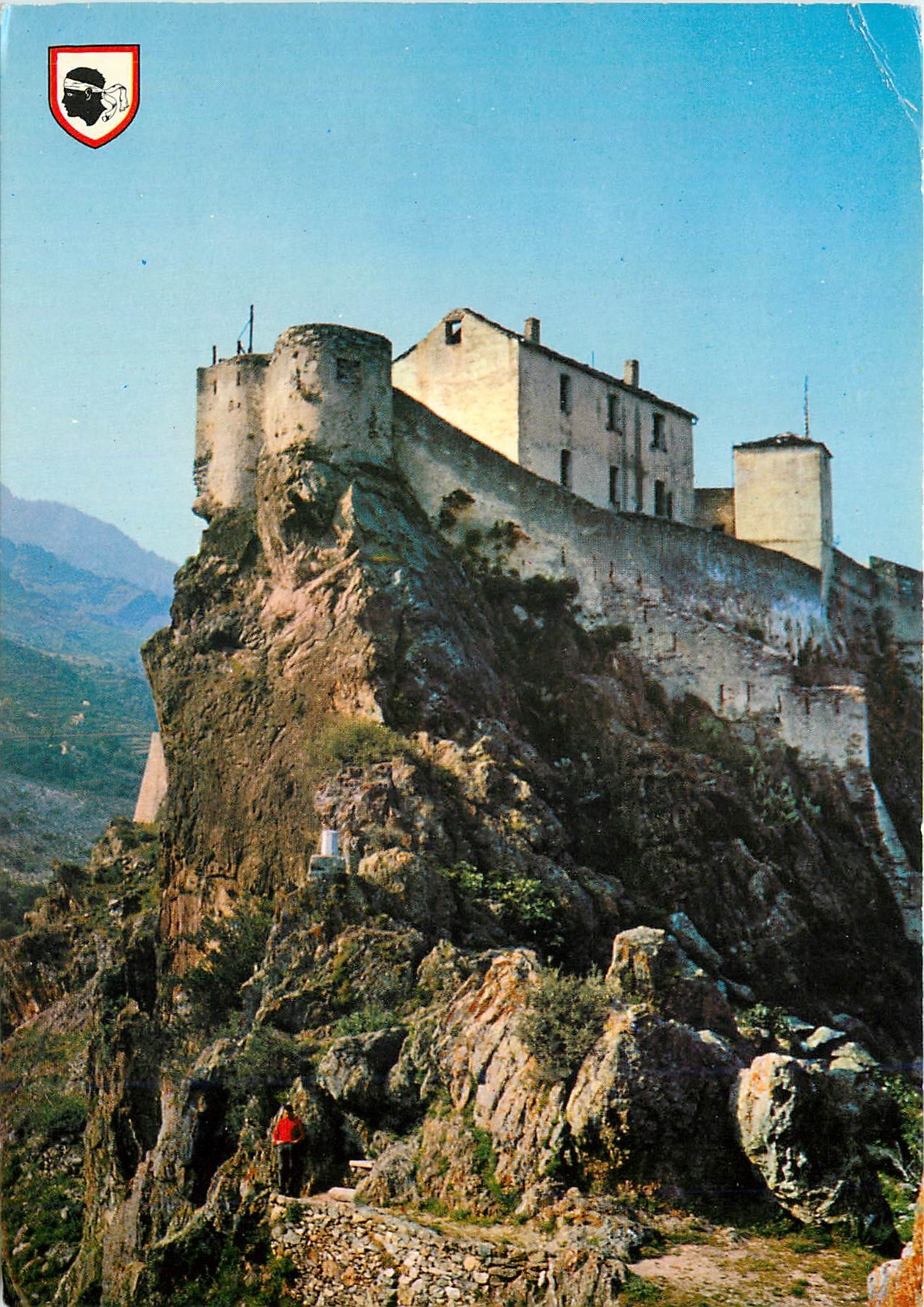 CPM Corse Ile d'Amour Corte La Citadelle 