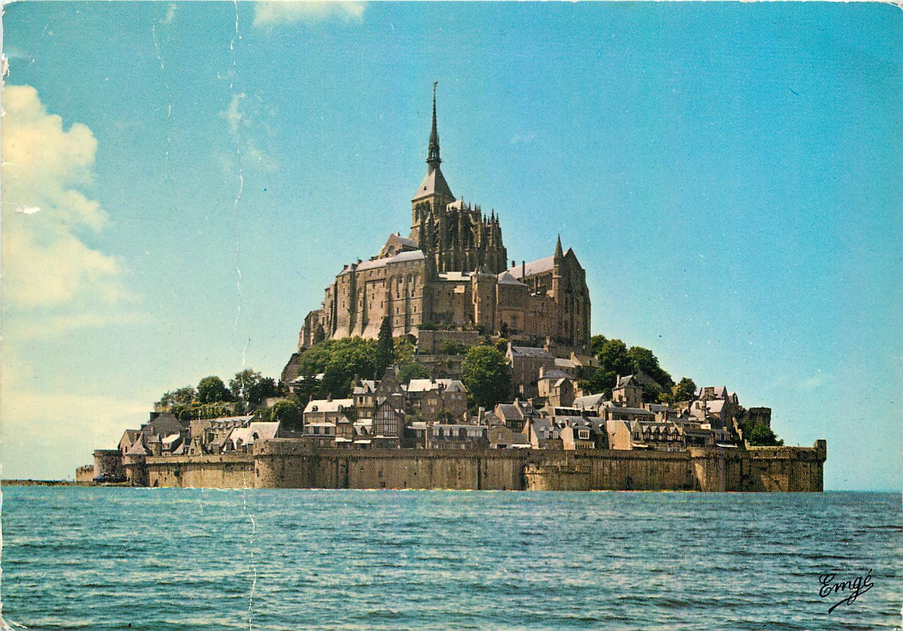 CPM Le Mont Saint Michel Merveille de l'Occident 