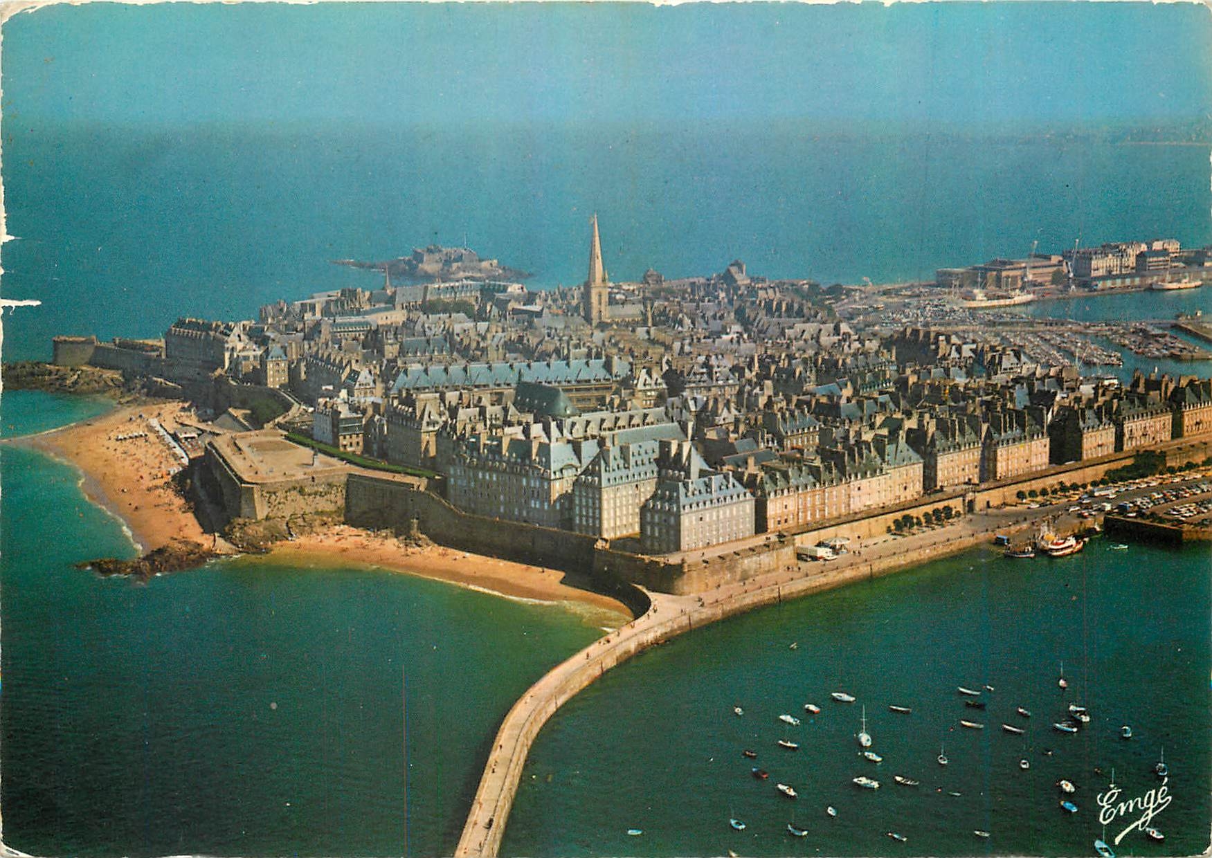 Saint-Malo — Cité corsaire — Éditeur Emge, n° 76.2812