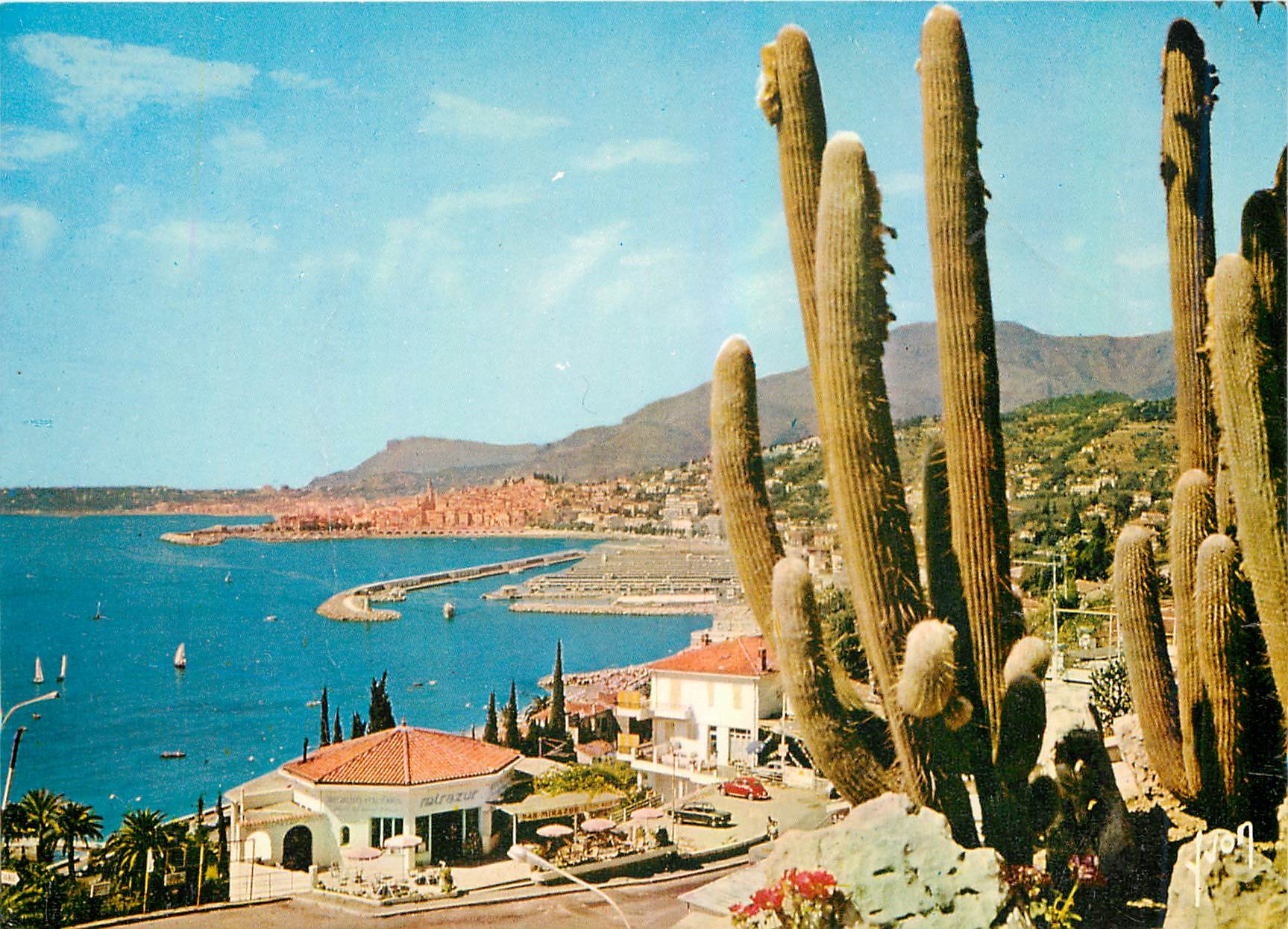 CPM Couleurs et Lumiere de France La Cote d'Azur Menton