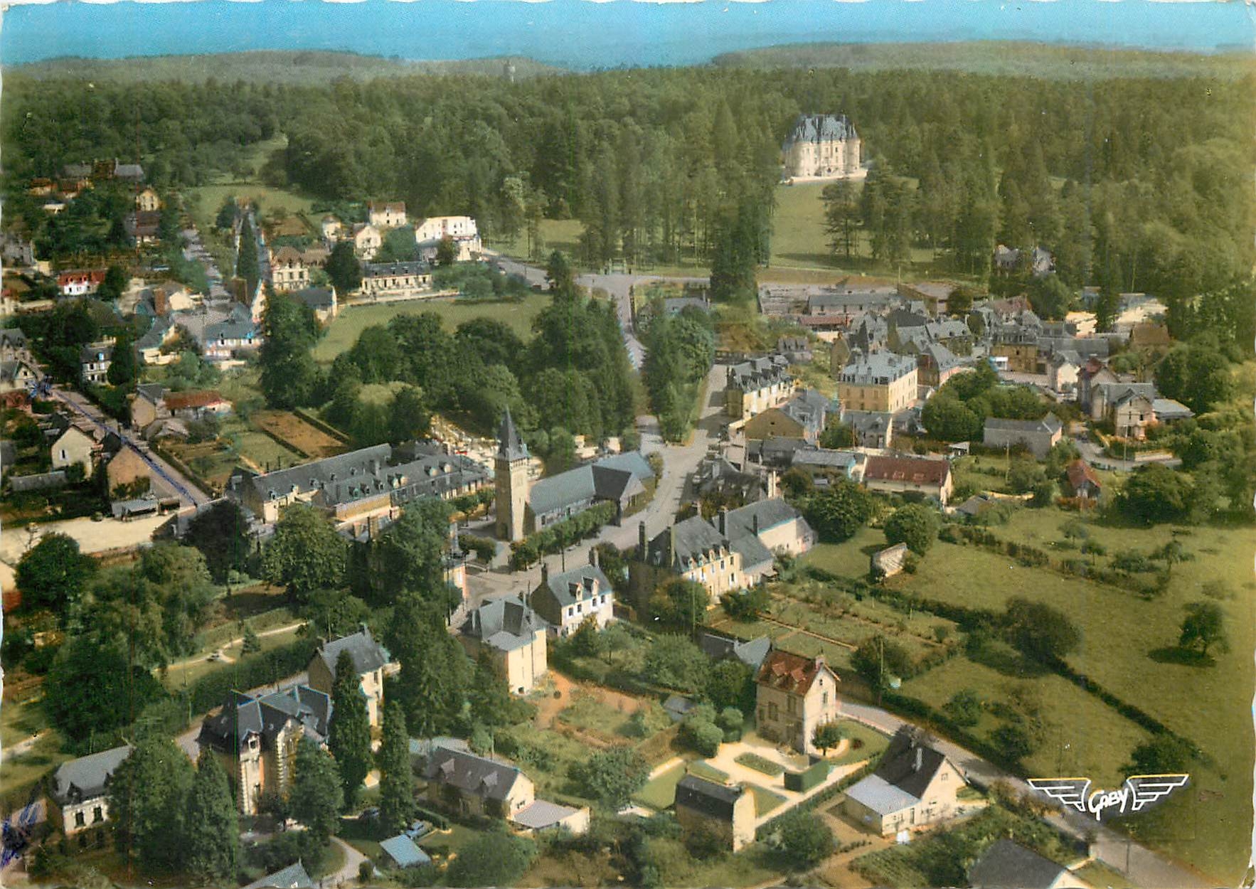 CPM Station Thermale de Bagnoles de l'Orne Tesse La Madeleine Orne Vue generale 