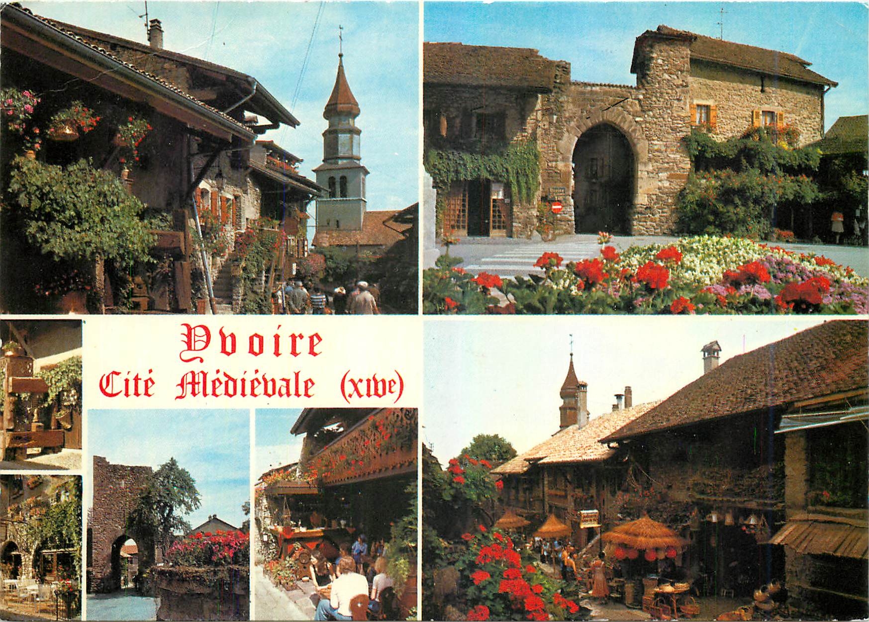 Yvoire — Cité Médiévale (xive) — Couleurs Naturelles