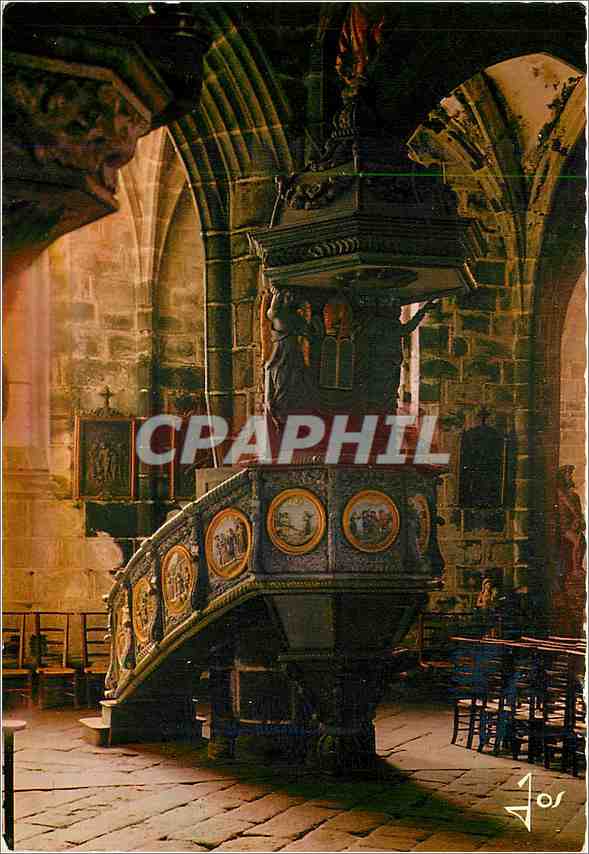 CPM Locronan Finistere La Chaine a precher 