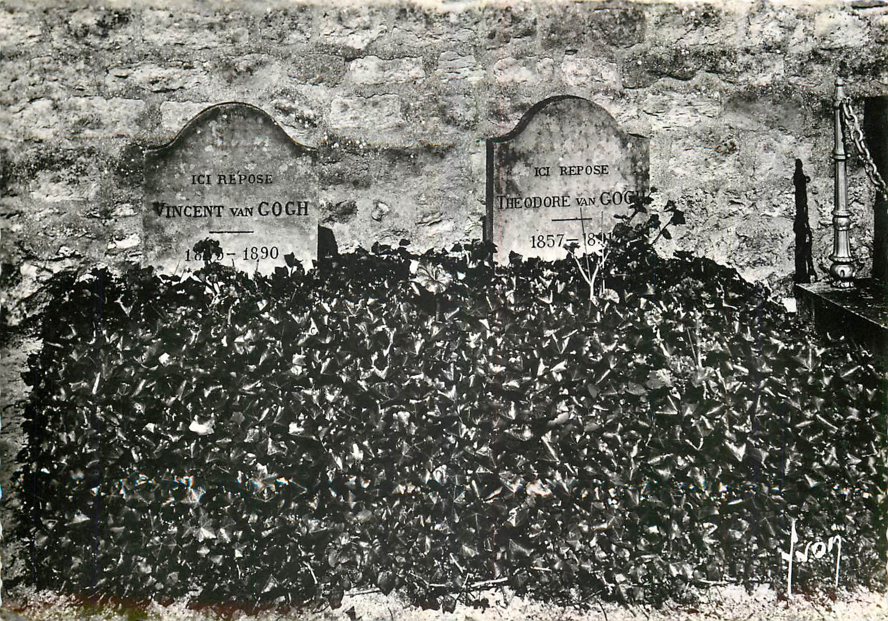 CPM Auvers sur Oise Val d'Oise Les Tombes des Freres Van Gogh 